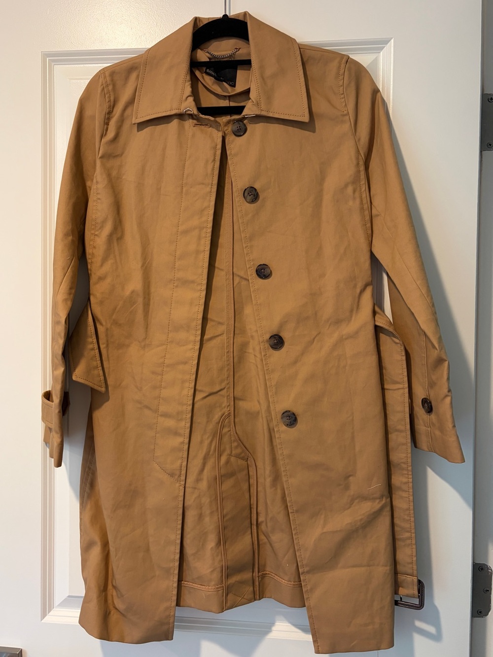 Banana Republic Brown Buckle Trench Coat